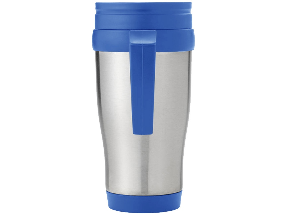 Изображение №3 | Термокружка «Sanibel» (серебристый/синий)