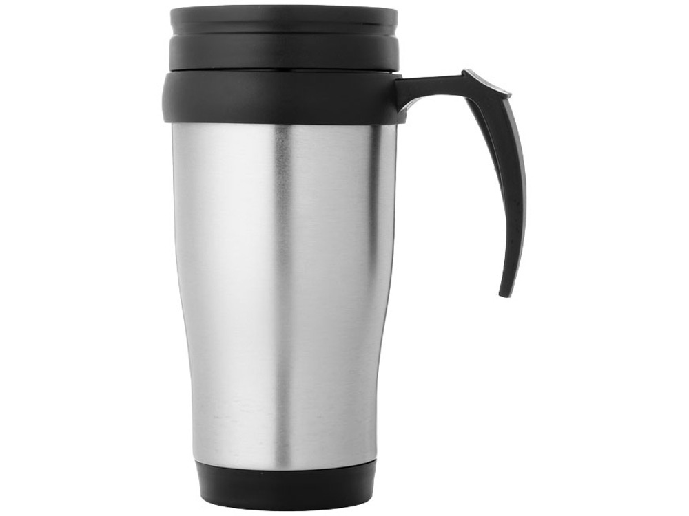 Изображение №3 | Термокружка «Sanibel» (серебристый/черный)