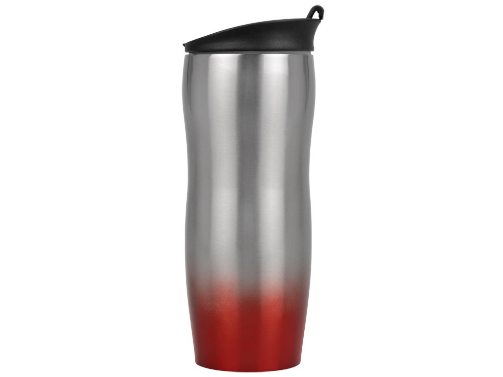 Изображение №3 | Термокружка «Порт Дю Солей» (серебристый/красный)