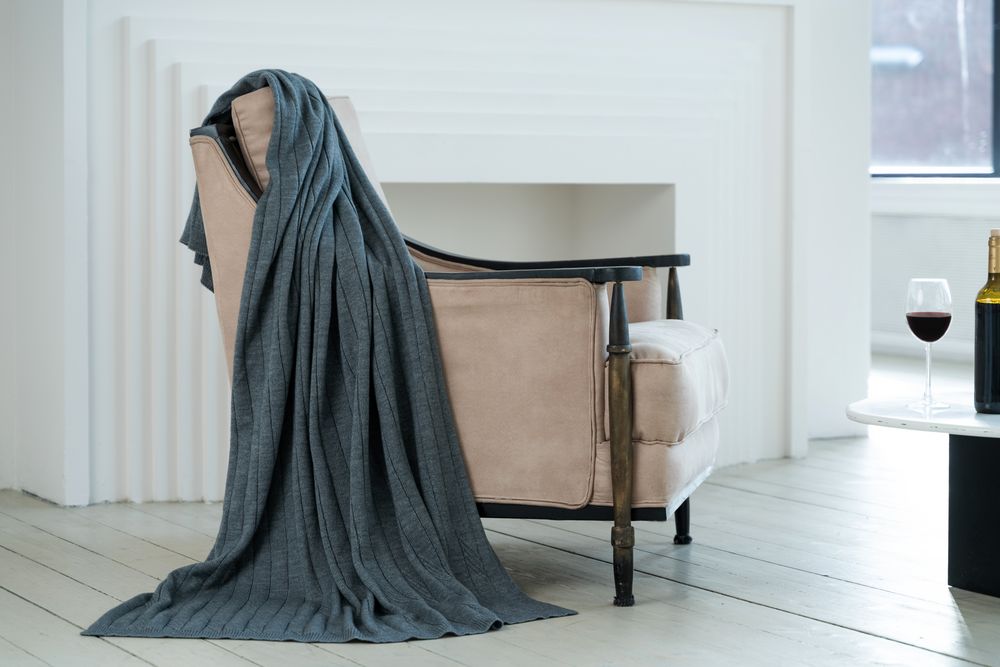 Изображение №6 | Плед Pluma, темно-серый (графит)