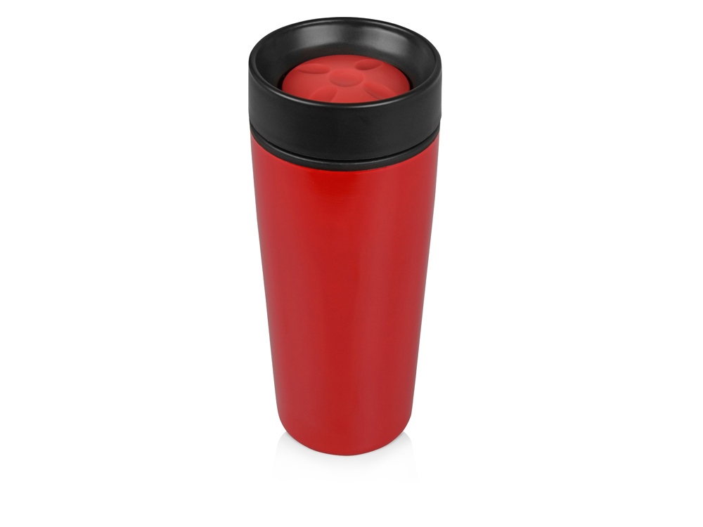 Изображение №1 | Термокружка «Докос» (красный/черный)