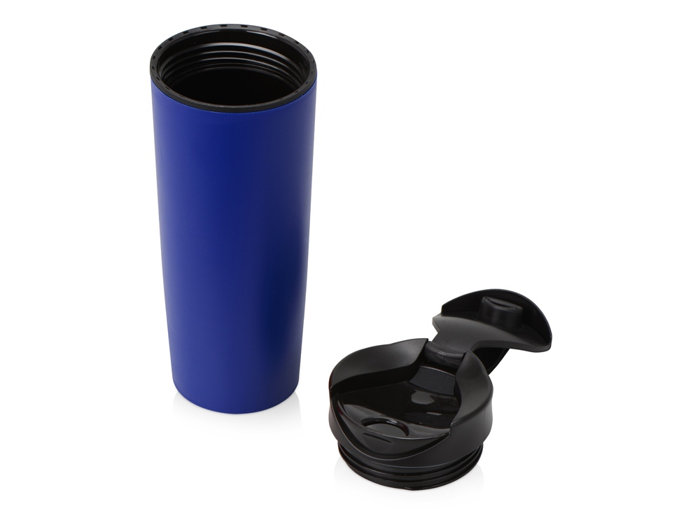 Изображение №4 | Термокружка «Годс» 470мл на присоске (синий/черный)