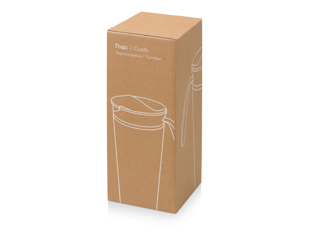 Изображение №8 | Термокружка «Годс» 470мл на присоске (синий/черный)