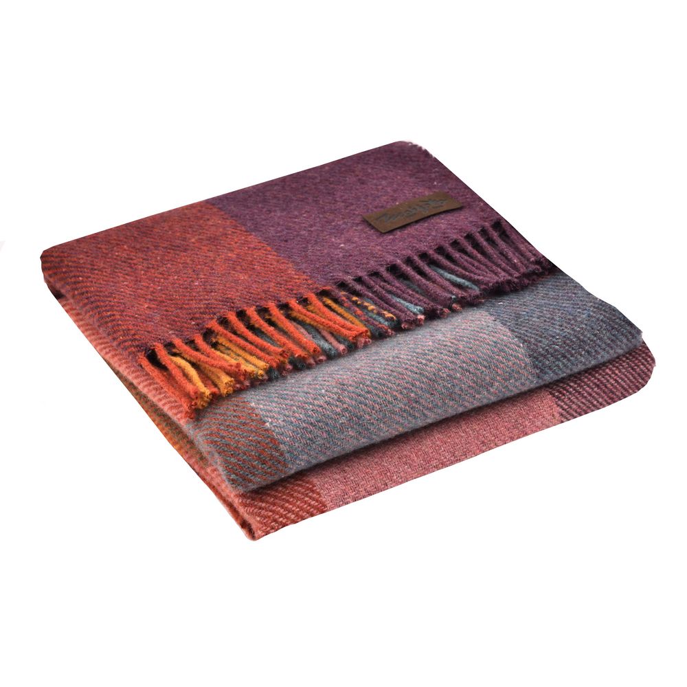 Изображение №1 | Плед Arequipa, фиолетовый с серым