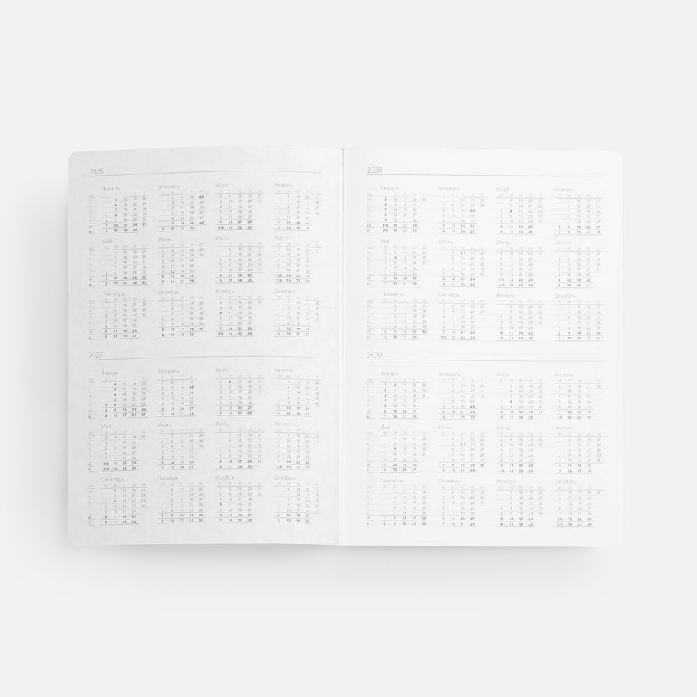 Изображение №8 | Ежедневник Nebraska Flex, недатированный, черный с золотистым