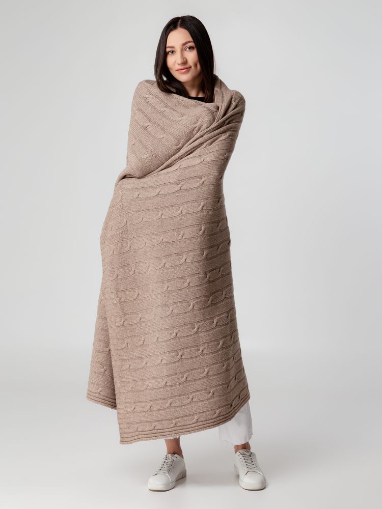 Изображение №10 | Плед Auray, бежевый