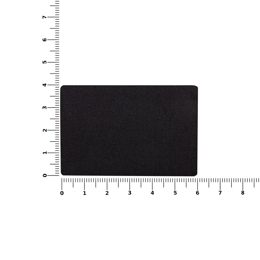 Изображение №2 | Наклейка тканевая Lunga, L, черная