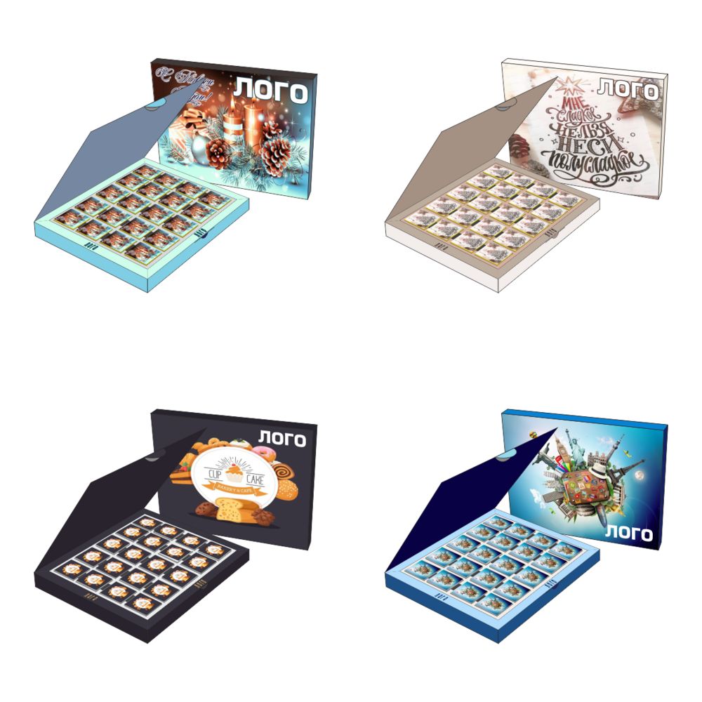 Изображение №1 | Набор шоколада Choco Book на заказ