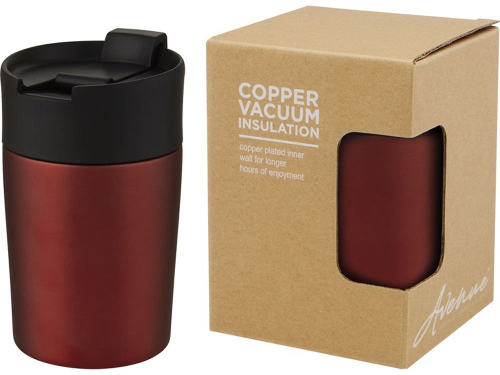 Изображение №1 | Термокружка «Jetta» с вакуумной изоляцией, 180 мл (красный)