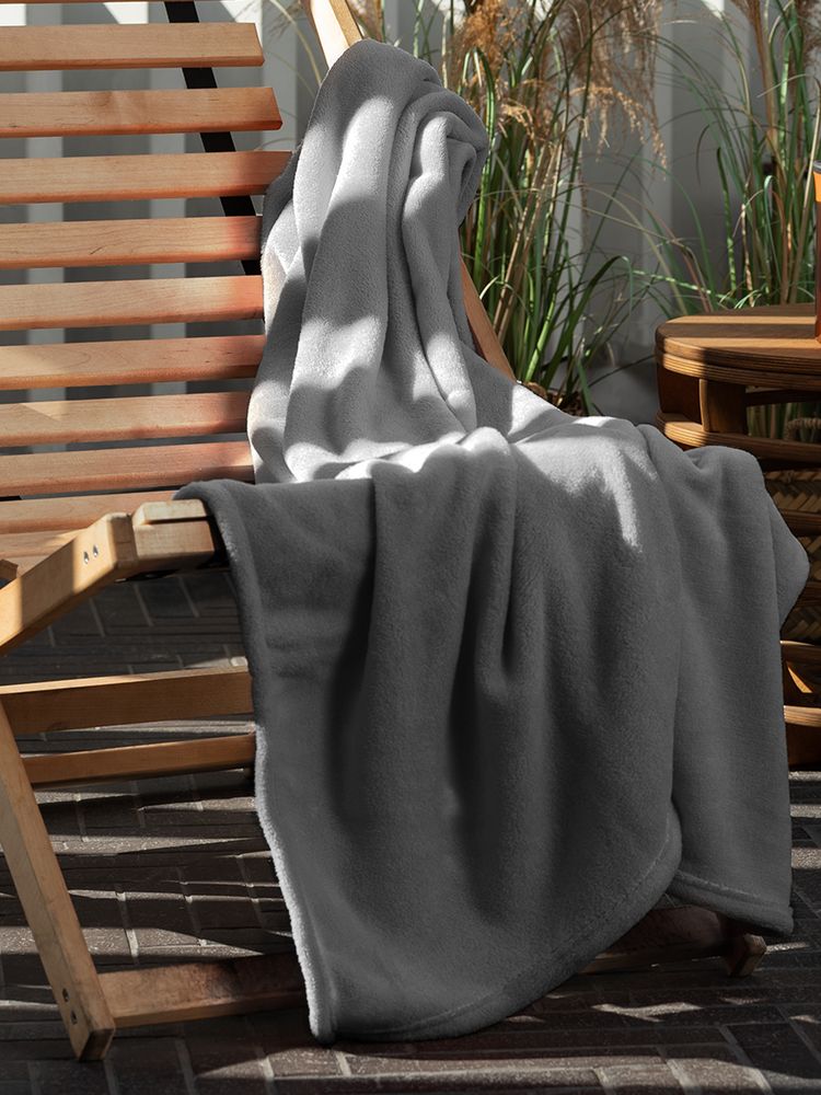 Изображение №9 | Плед Plush, серый