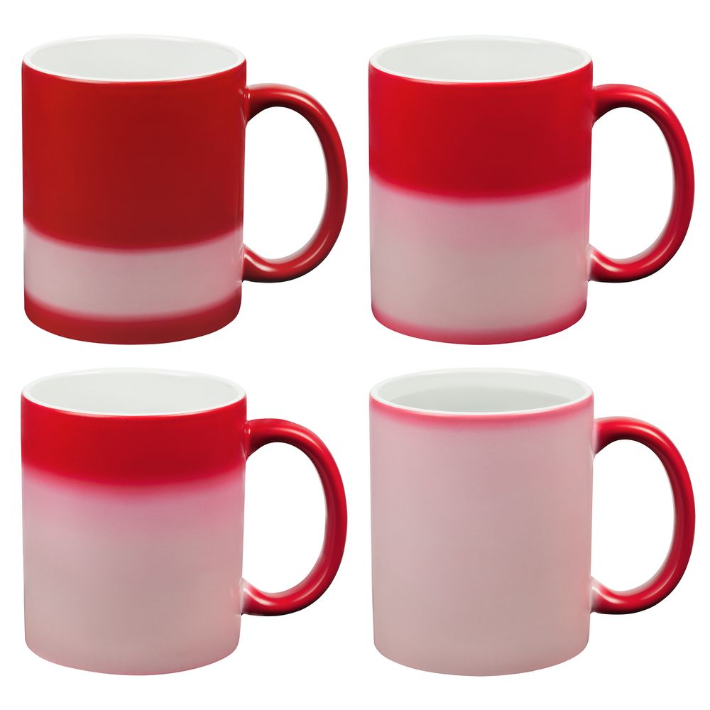 Изображение №3 | Кружка «Хамелеон» ver.2, матовая, красная