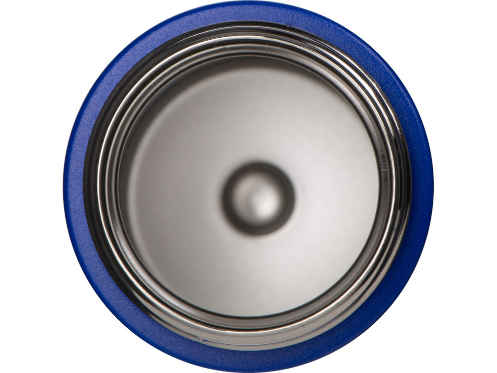 Изображение №8 | Вакуумная термокружка с индикатором и медной изоляцией «Bravo», тубус, 400 мл (синий)