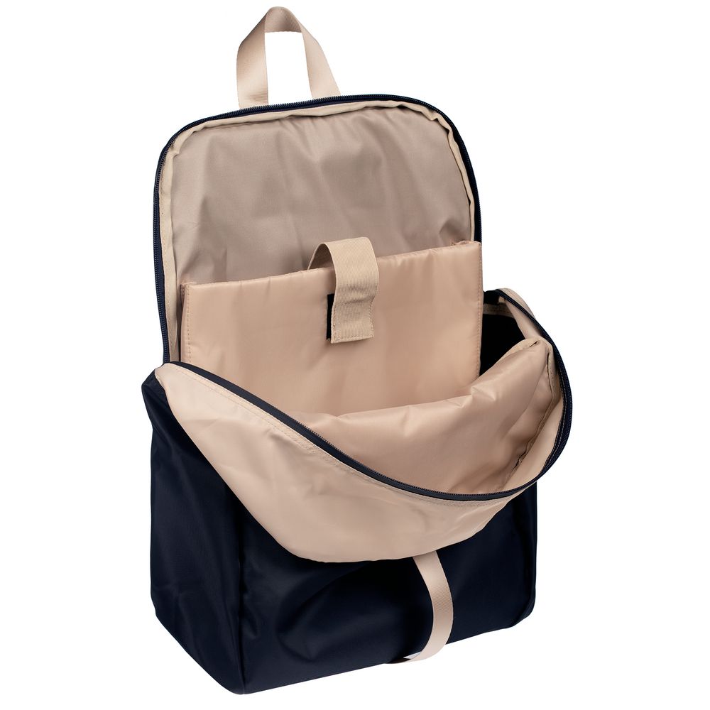 Изображение №5 | Рюкзак coolStuff, темно-синий с бежевым