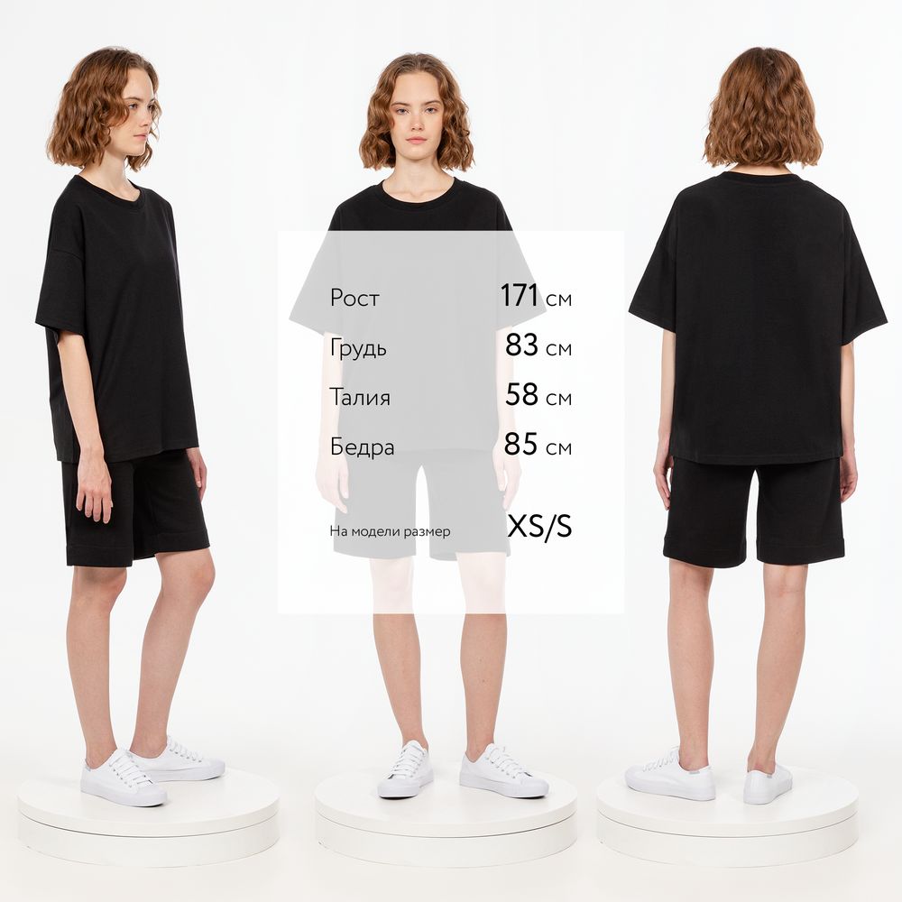 Изображение №4 | Футболка унисекс T3, черная, размер XS/S