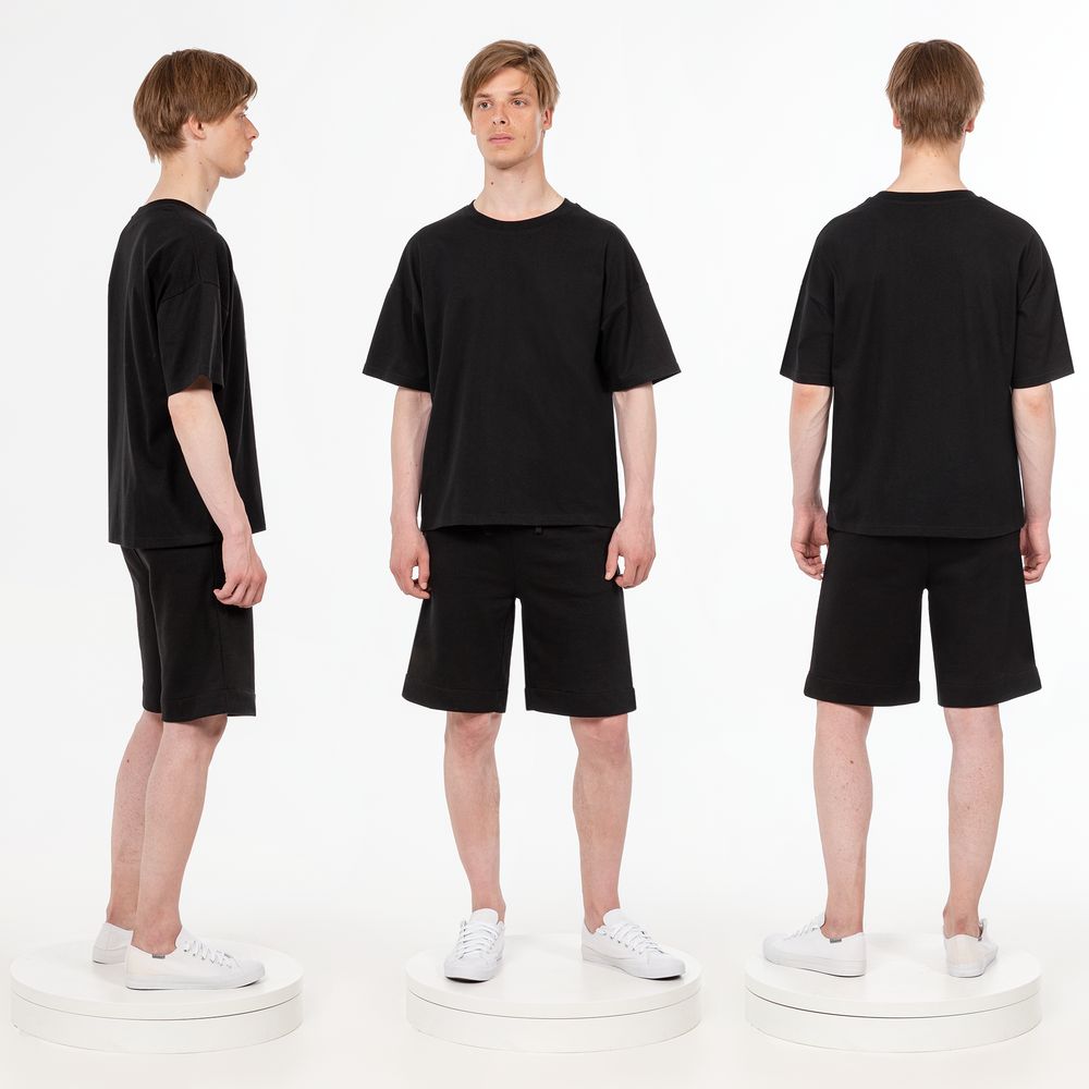 Изображение №5 | Футболка унисекс T3, черная, размер XS/S