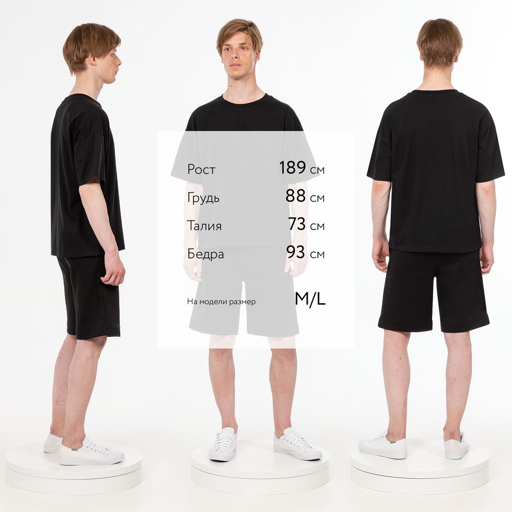 Изображение №6 | Футболка унисекс T3, черная, размер XS/S