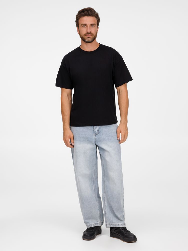 Изображение №7 | Футболка оверсайз унисекс Legacy, черная, размер XS