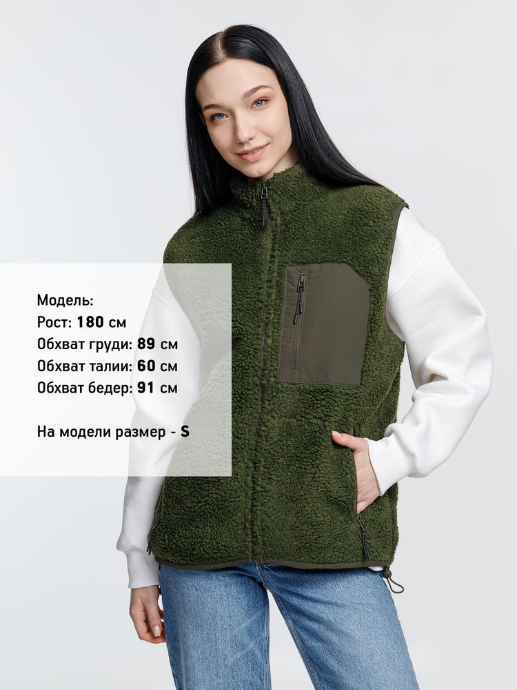 Изображение №4 | Жилет унисекс Fury BW, хаки, размер XS