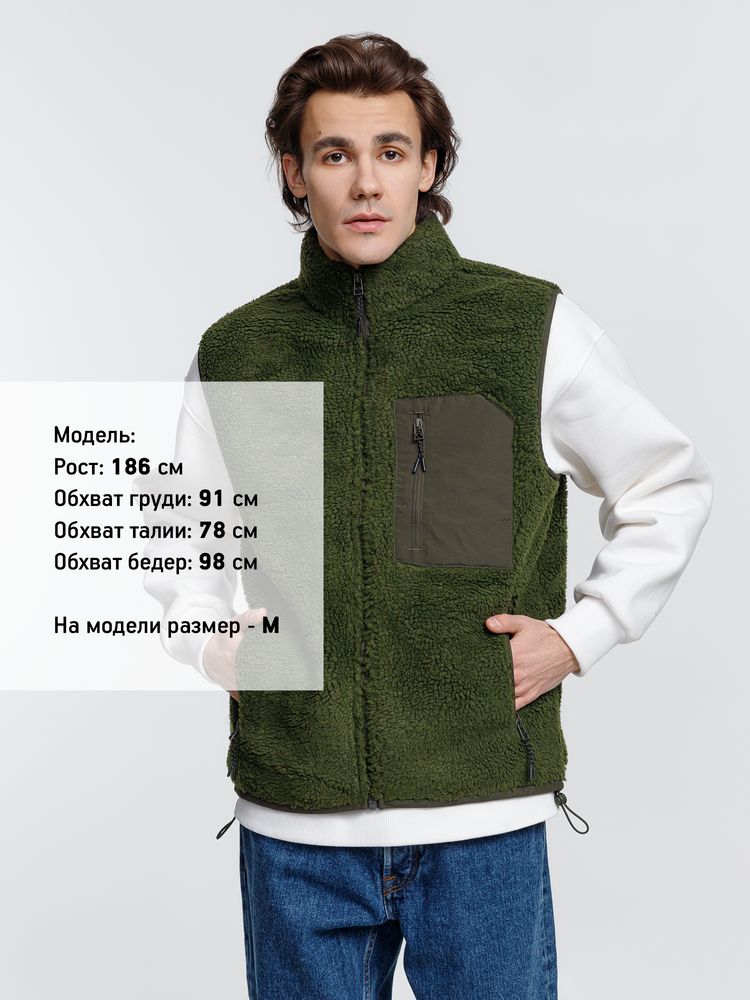 Изображение №8 | Жилет унисекс Fury BW, хаки, размер XS