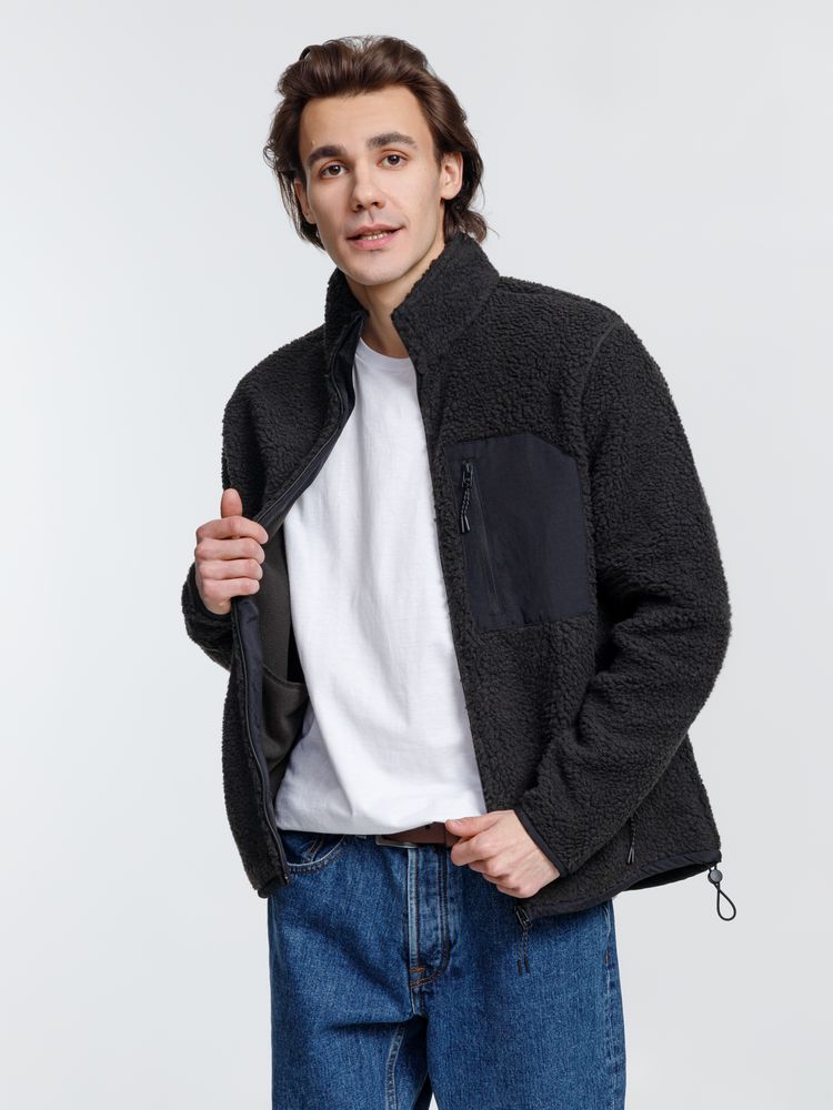 Изображение №9 | Куртка унисекс Fury, темно-серая (графит), размер XS