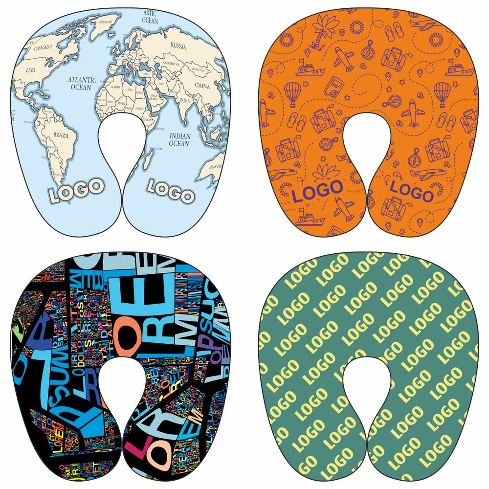 Изображение №1 | Подушка дорожная Kopf с печатью на заказ