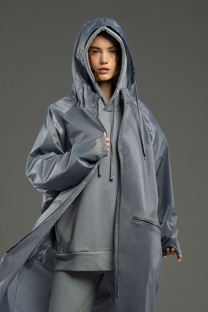 Изображение №7 | Дождевик R2, серый, размер XS/S