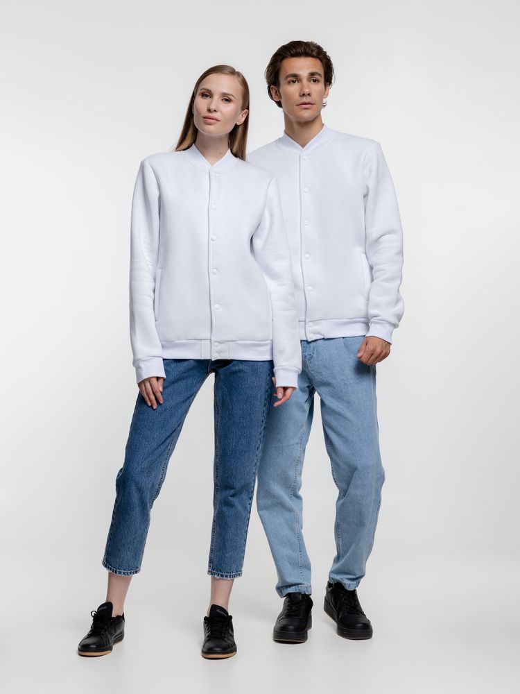 Изображение №15 | Бомбер Graduate, белый, размер S