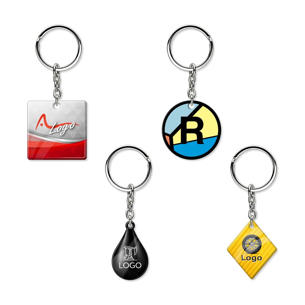 Изображение №1 | Брелок с полимерным покрытием Harz на заказ