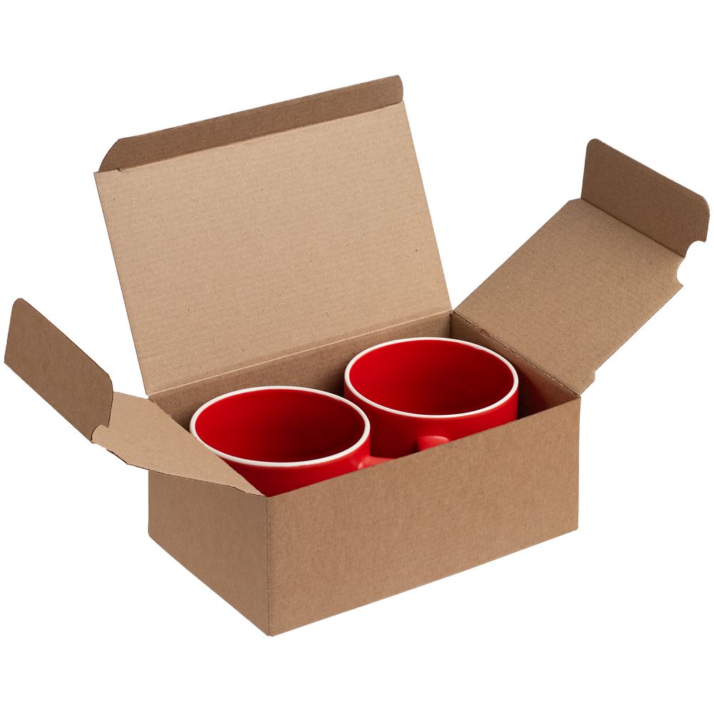 Изображение №4 | Коробка Couple Cup под 2 кружки, малая, крафт