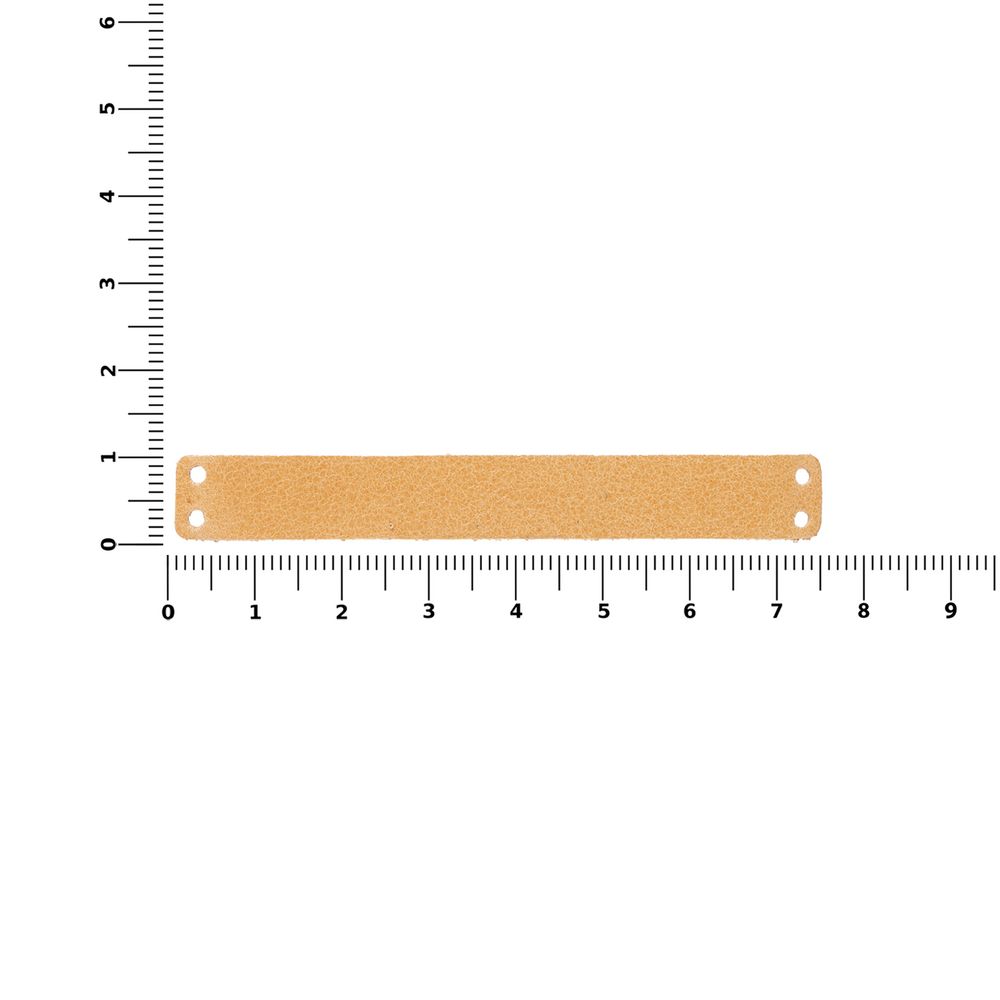 Изображение №3 | Лейбл кожаный Beta, XS, бежевый