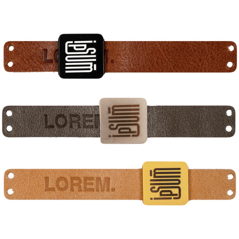 Изображение №5 | Лейбл кожаный Beta, XS, бежевый