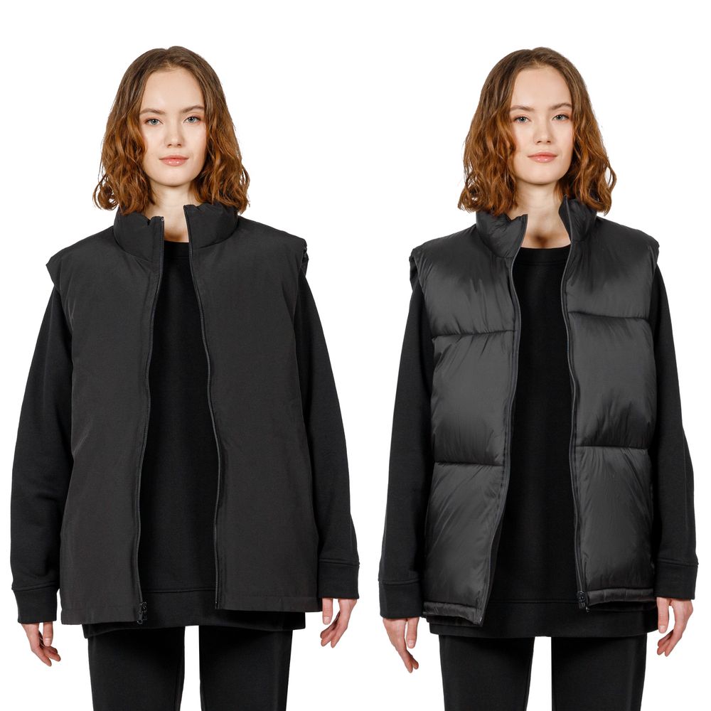 Изображение №6 | Жилет двусторонний V2, черный, размер XS/S