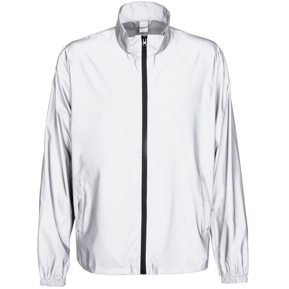 Изображение №3 | Ветровка Manifest 2.0 из светоотражающей ткани, серая, размер XS/S