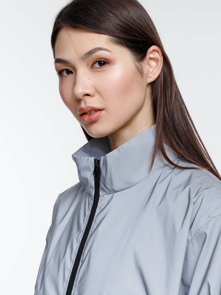 Изображение №11 | Ветровка Manifest 2.0 из светоотражающей ткани, серая, размер XS/S