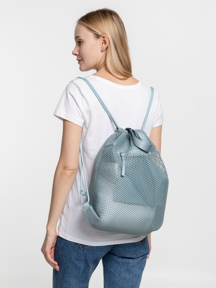 Изображение №6 | Рюкзак-мешок Verkko, серо-голубой