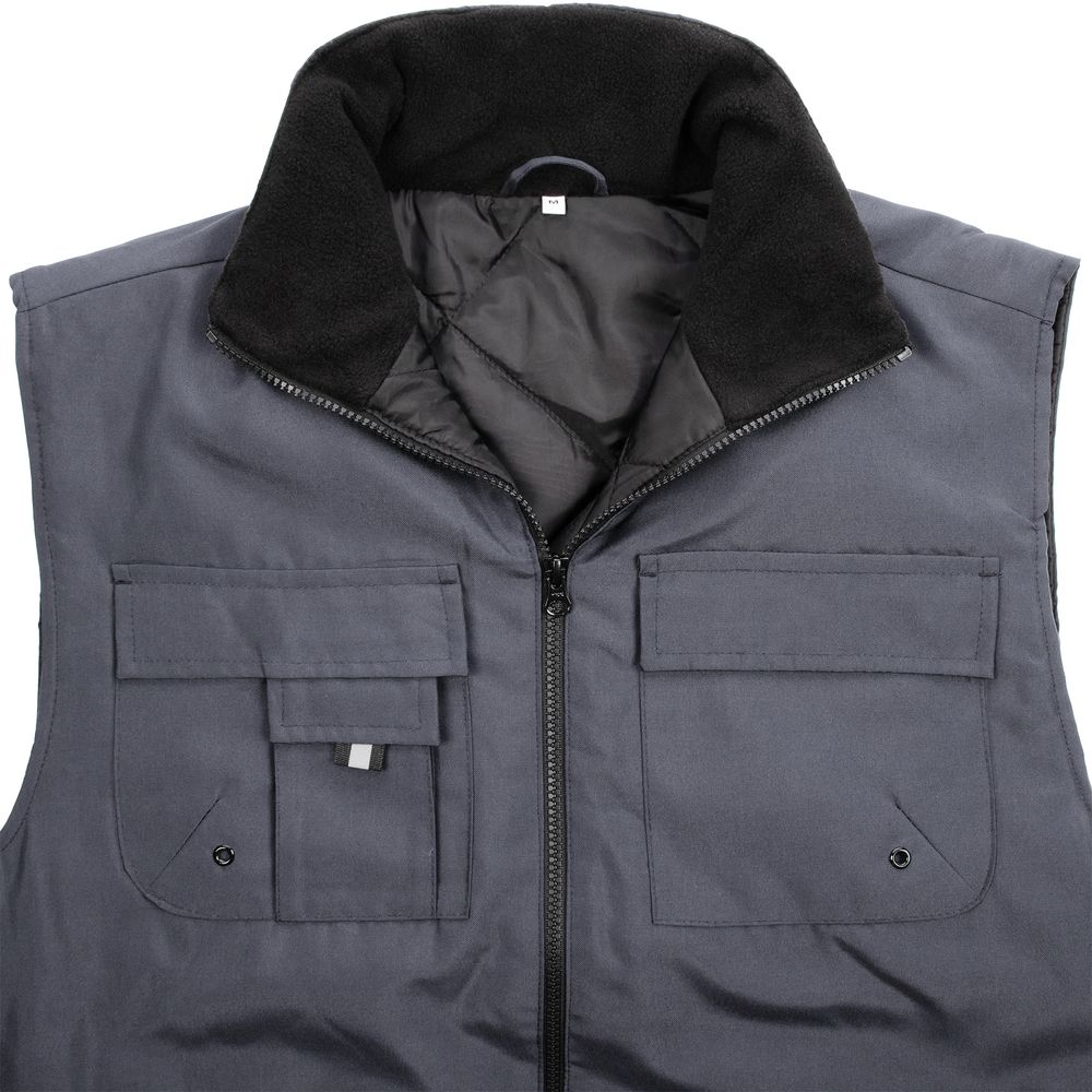 Изображение №4 | Жилет мужской Stokholm, серый, размер S