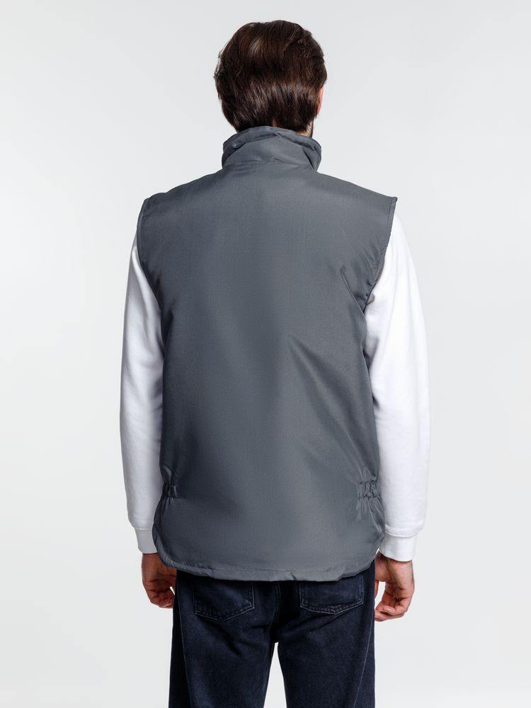 Изображение №7 | Жилет мужской Stokholm, серый, размер S