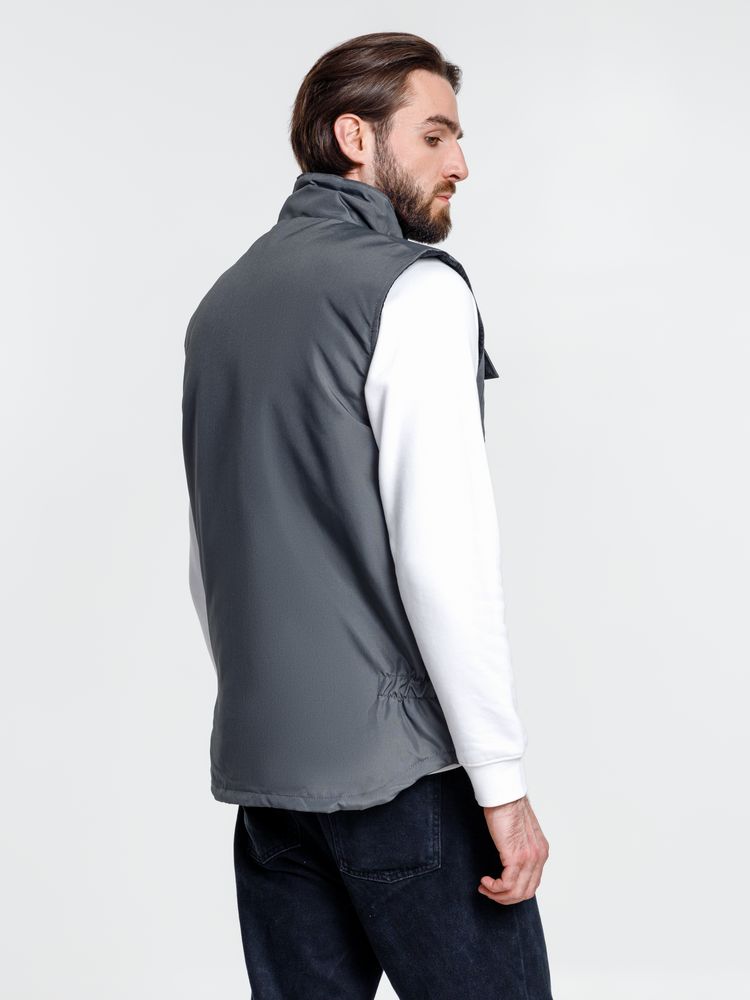 Изображение №8 | Жилет мужской Stokholm, серый, размер S