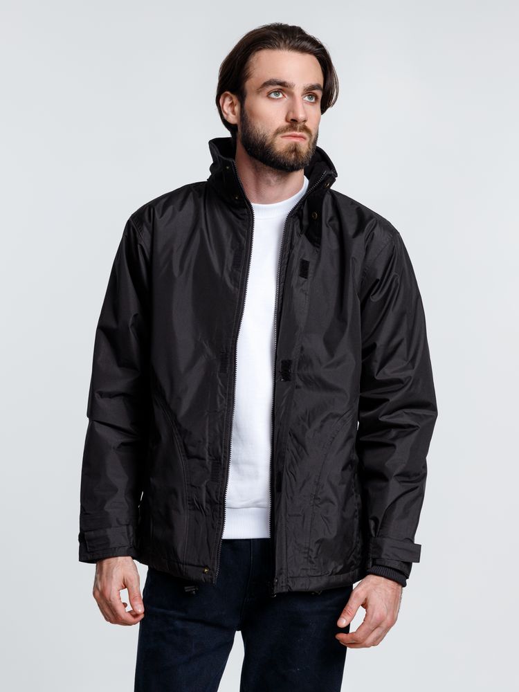 Изображение №1 | Парка унисекс Liubliana, черная, размер XS