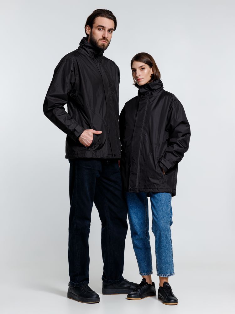 Изображение №17 | Парка унисекс Liubliana, черная, размер XS