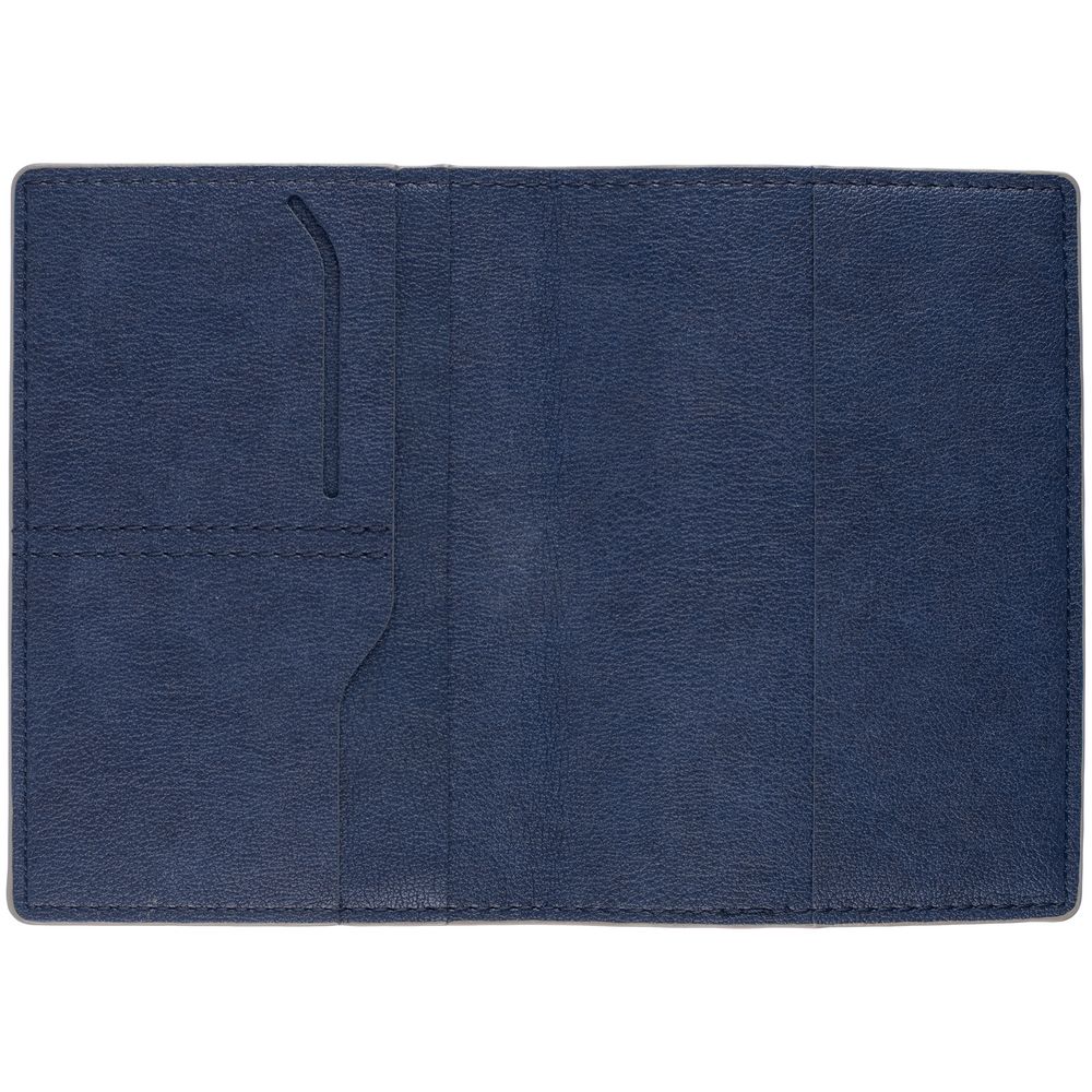 Изображение №2 | Обложка для паспорта Petrus, синяя