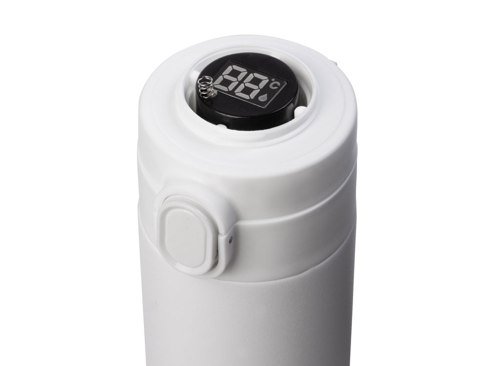 Изображение №7 | Вакуумная термокружка с индикатором и медной изоляцией «Bravo», 400 мл (белый)