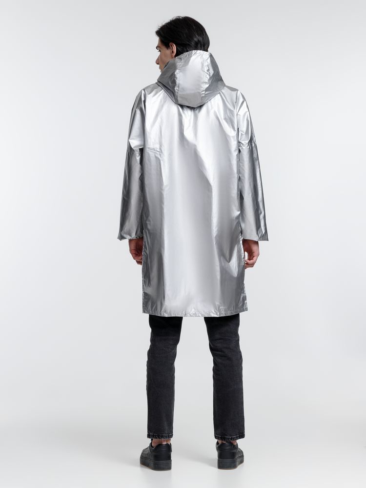 Изображение №12 | Дождевик Palladio Pockets, серебристый, размер S