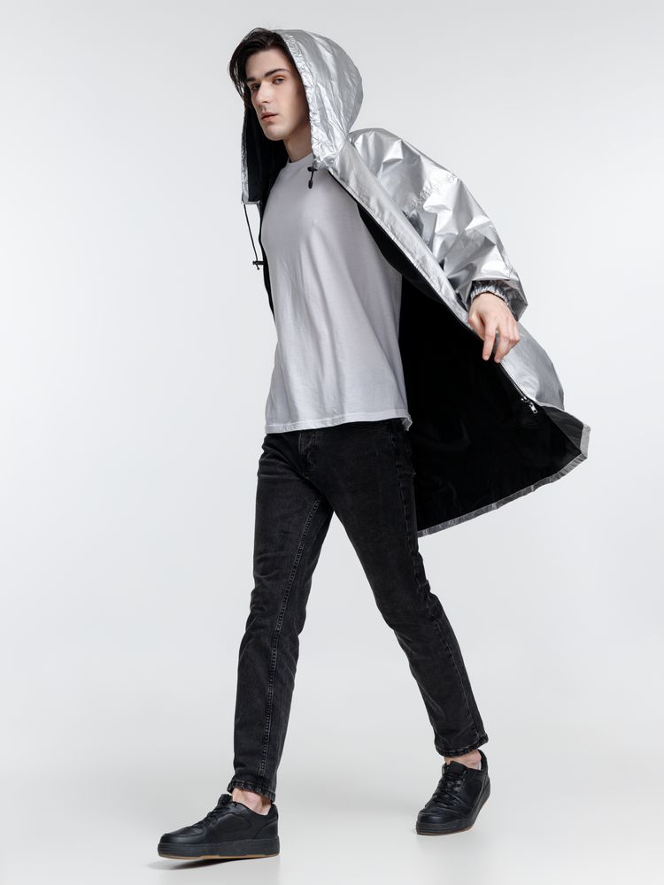 Изображение №13 | Дождевик Palladio Pockets, серебристый, размер S