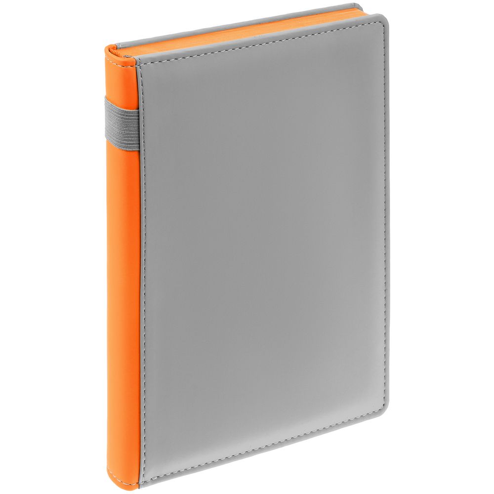 Изображение №1 | Ежедневник Spain Shall на заказ, недатированный, серый с оранжевым