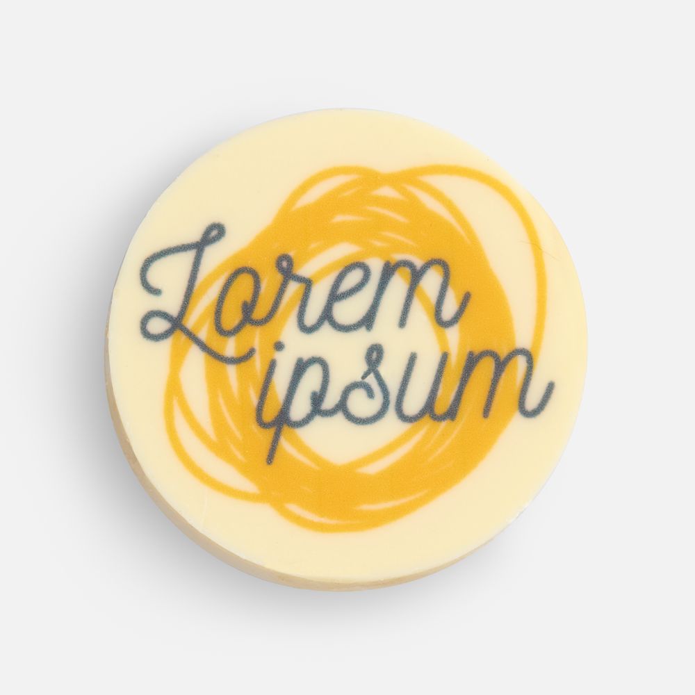 Изображение №2 | Печенье Dream White в белом шоколаде, круг