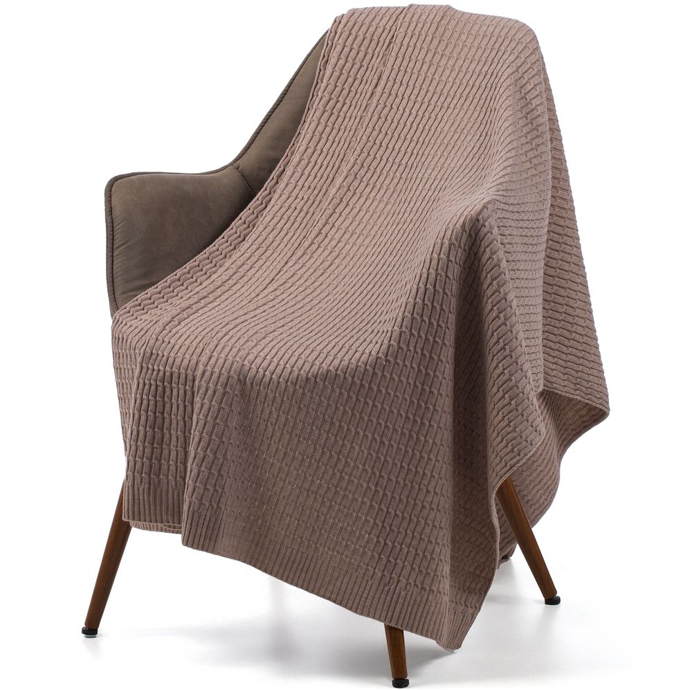 Изображение №1 | Плед Slumberland, бежевый меланж