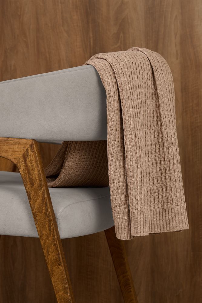 Изображение №5 | Плед Slumberland, бежевый меланж