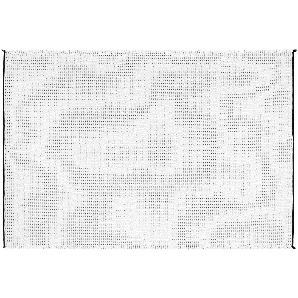 Изображение №4 | Плед Fringy, белый с черным