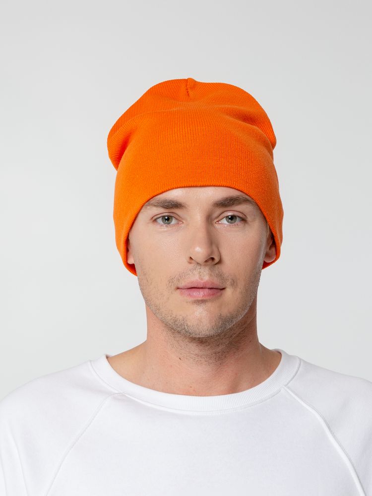 Изображение №4 | Шапка Tube Top, оранжевая (апельсин)
